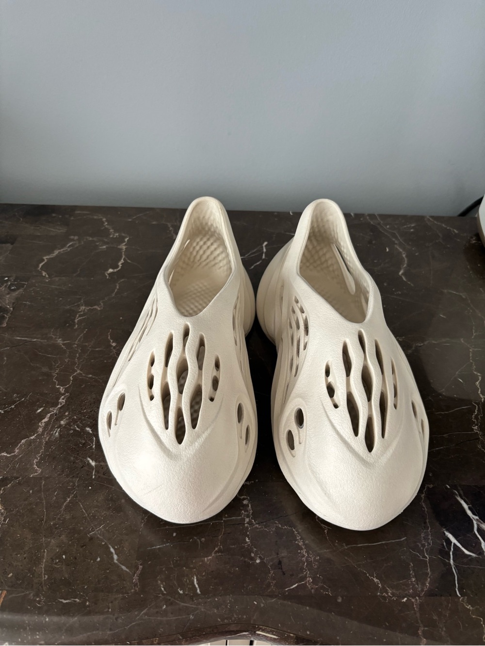 Yeezy Foam Runner Slip-On Mules in Bone